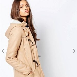 Barney's Originals Melton Wool Duffel Coat